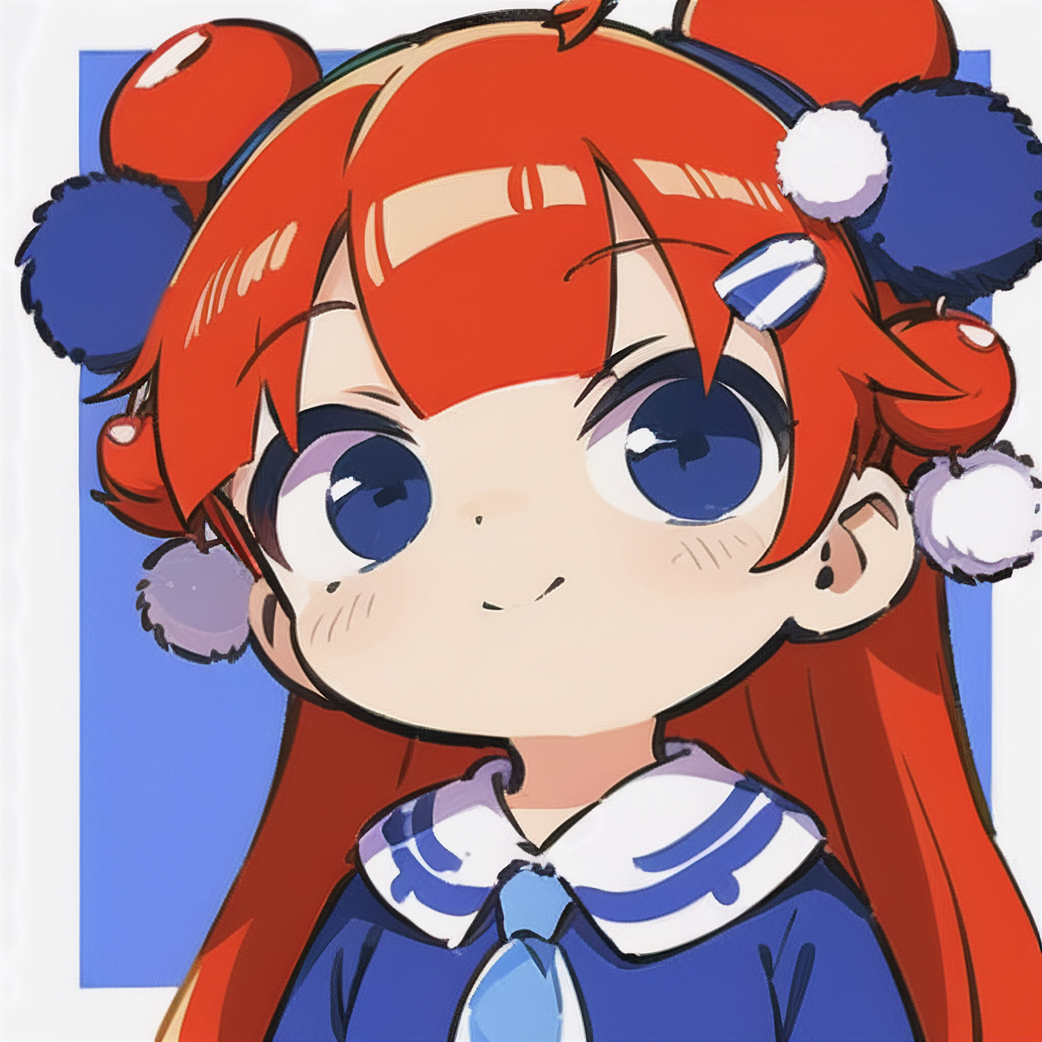 红色头像q版苹果(红色头像 情侣头像 喜庆)-第5张图片-有道翻译官网